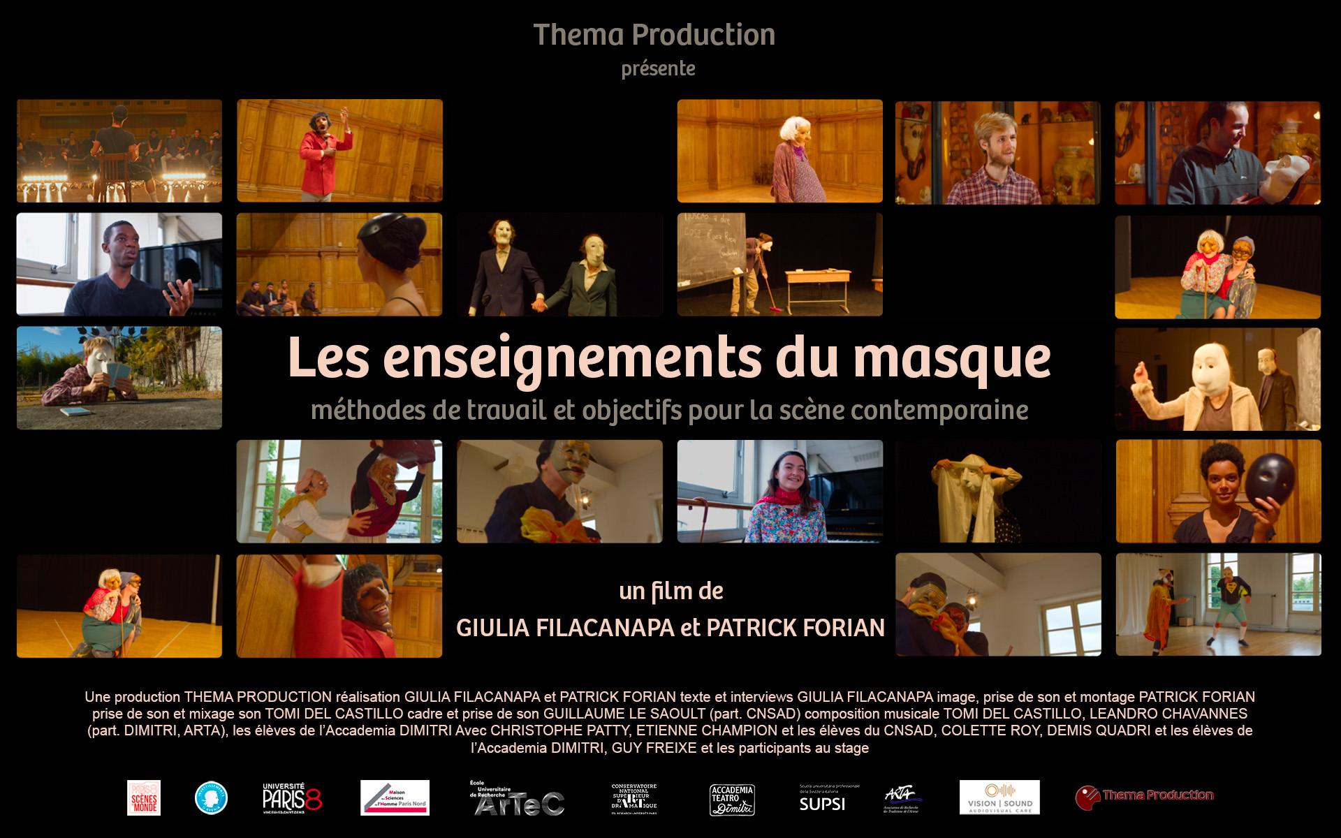 visuel du documentaire Les Enseignements du masque